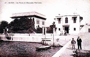 ALGER - PONTS ET CHAUSSEES MARITIMES